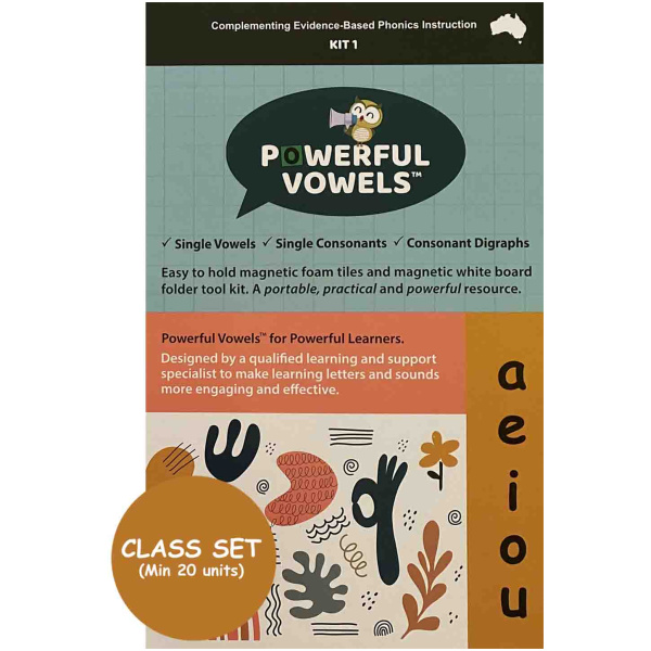 Powerful Vowels Kit 1 minimum 20