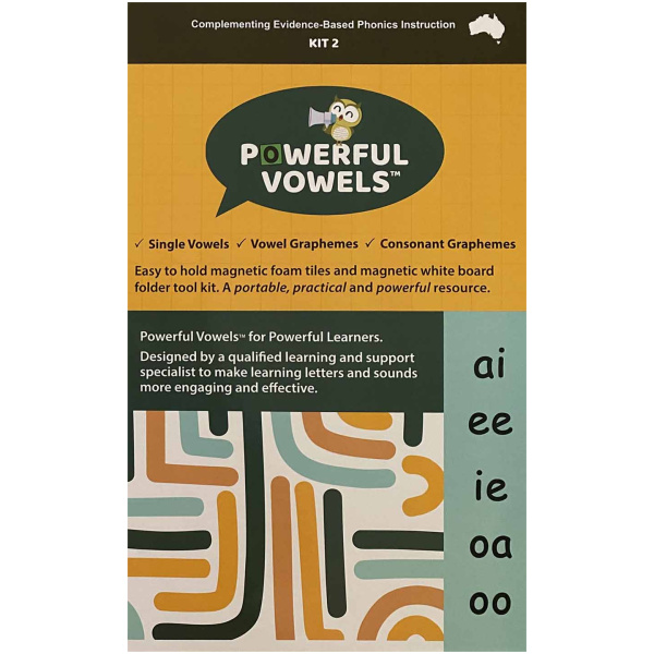 Powerful Vowels Kit 2 single