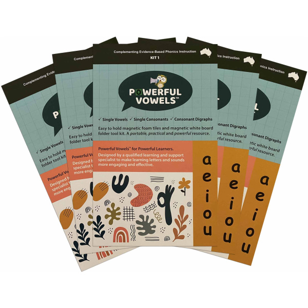 Powerful Vowels Kit 1 5-pack