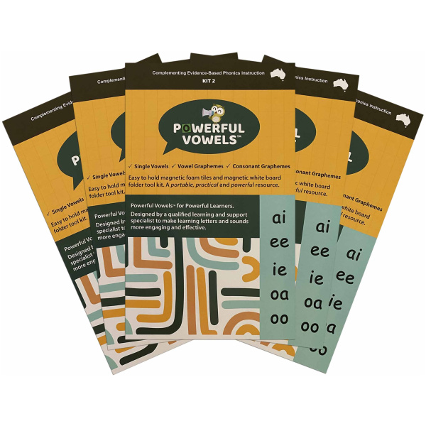 Powerful Vowels Kit 2 5-pack